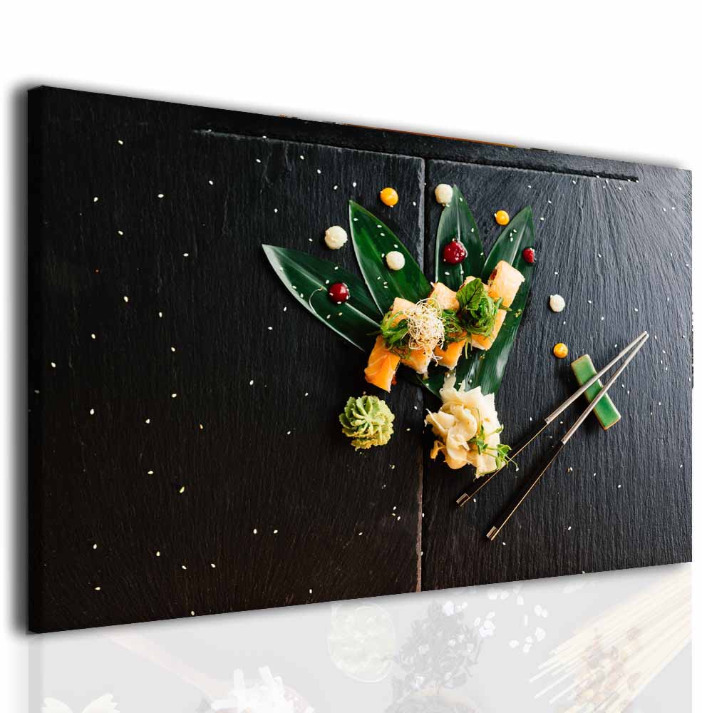 Obraz do jídelny sushi Velikost: 60x40 cm