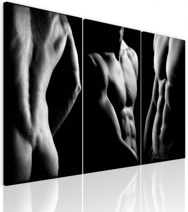 Obraz Krása mužského těla Velikost (šířka x výška): 120x80 cm