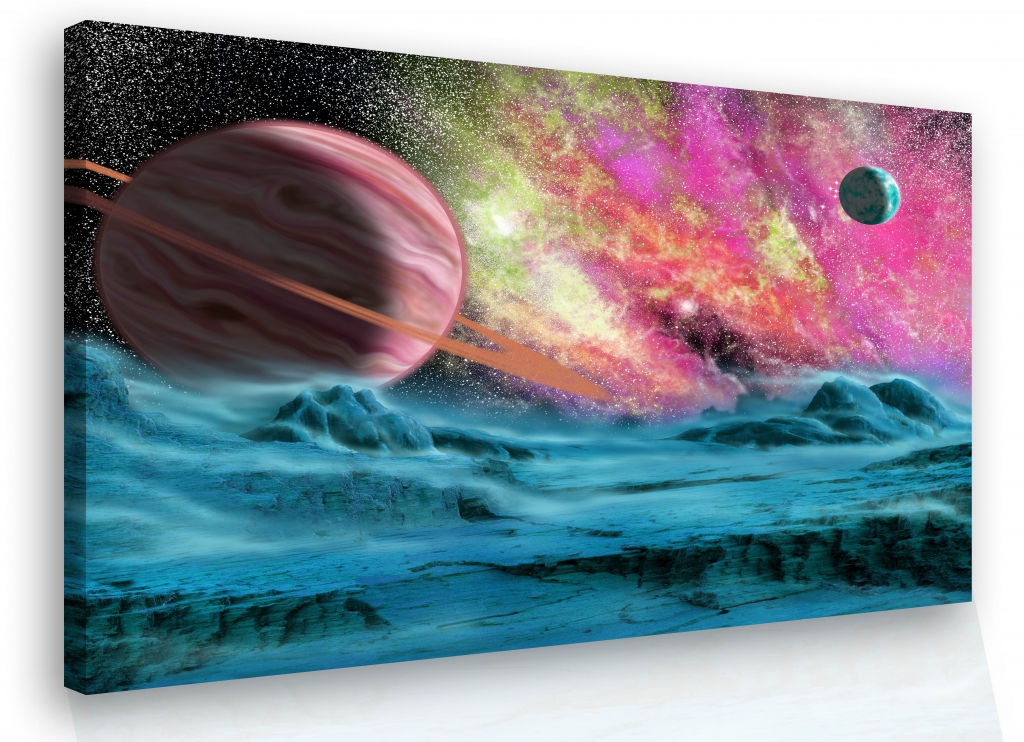 Obraz na stěnu - vesmír Velikost (šířka x výška): 120x80 cm