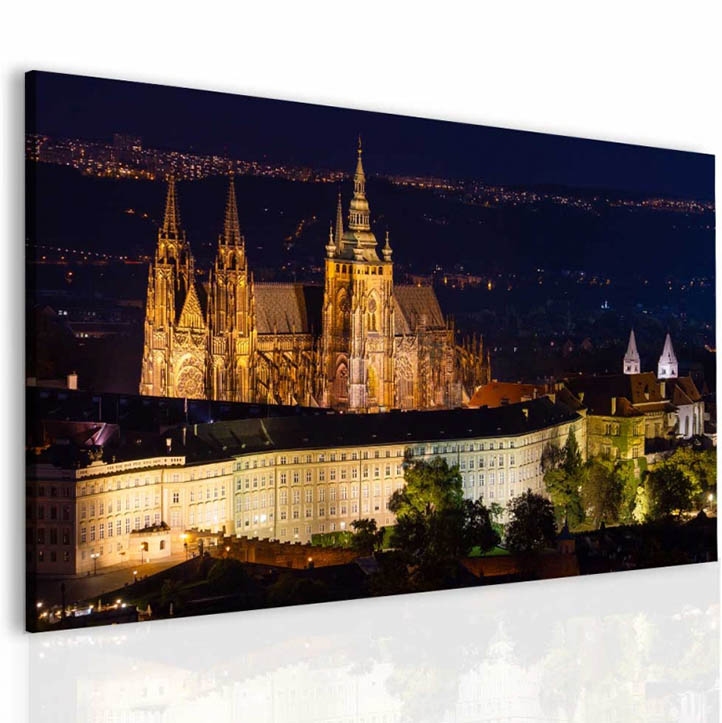 Obraz Pražský hrad Velikost (šířka x výška): 90x60 cm