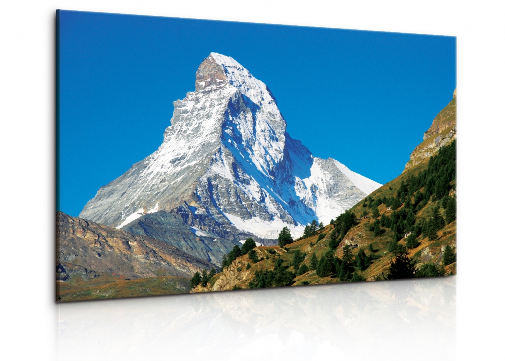 Obraz velikán Mont Blanck Velikost: 120x80 cm
