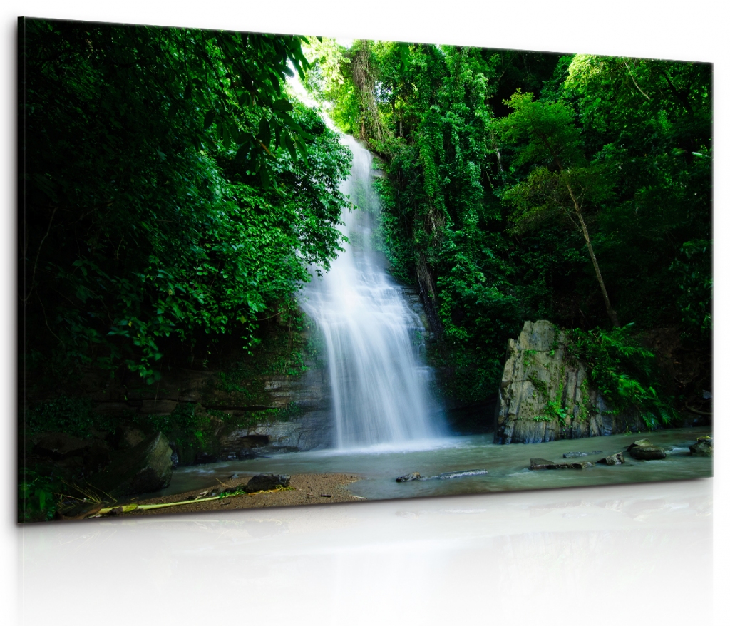 Obraz vodopád v Bangladéši Velikost: 120x80 cm