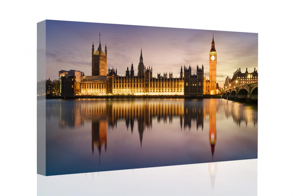 Obraz Westminsterský palác Velikost: 90x60 cm