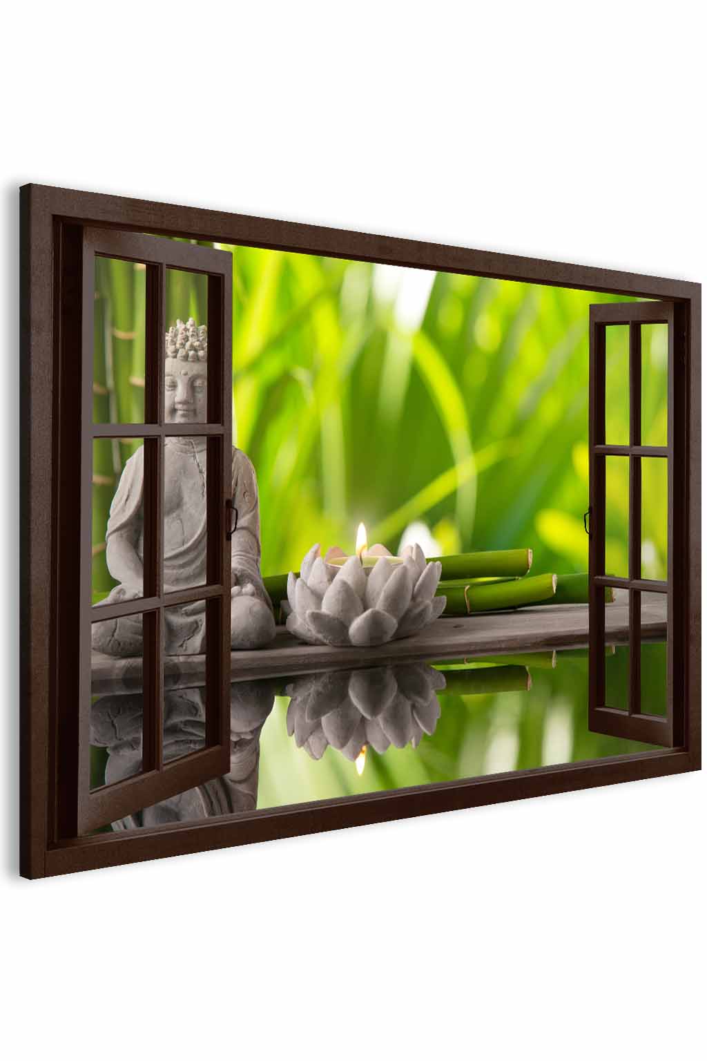 Obraz Zen terapie za oknem Velikost: 60x40 cm