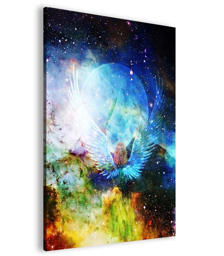 Abstraktní obraz andělské požehnání Velikost (šířka x výška): 20x30 cm