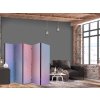 Paraván - Rainbow Gradient - Jemný vícebarevný gradient připomínající mlhu