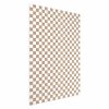 Plakát - Geometry and Browns - šachovnicový vzor v neutrálních odstínech