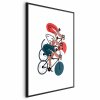 Plakát - Olympiáda - Cyklistický závod