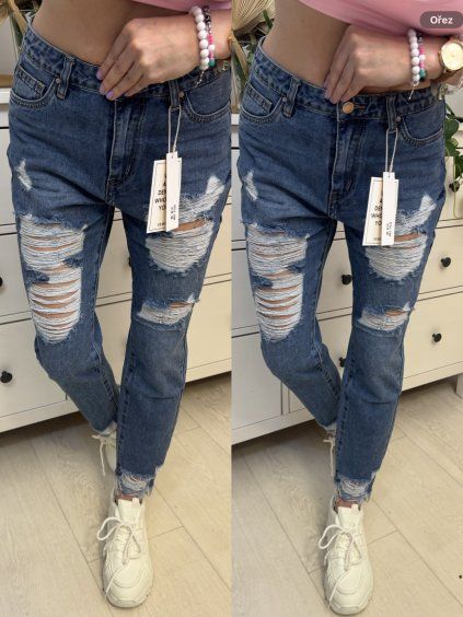 Trhané džíny