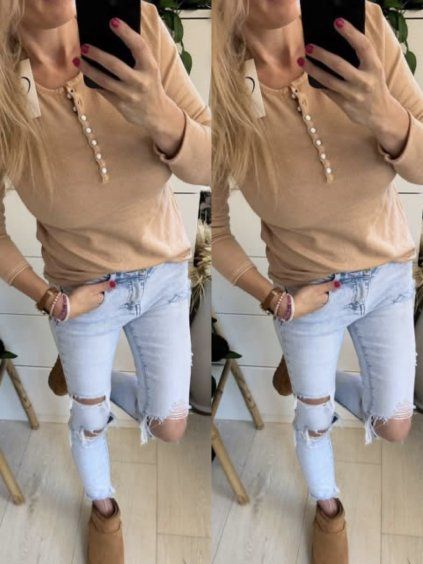 Lehoučký svetřík SILVER TOUCH