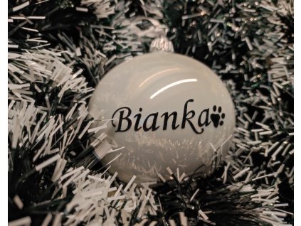 bílá s černou