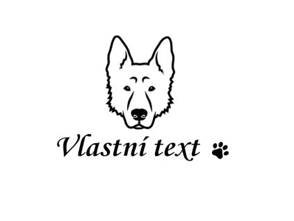 vlastní text hlava