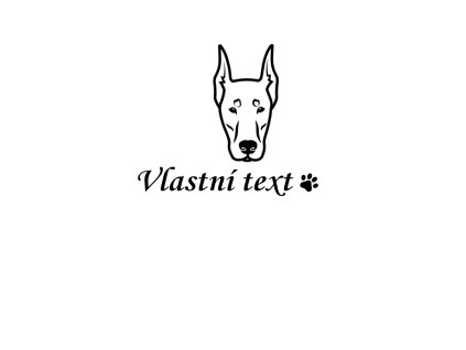 vlastní text hlava