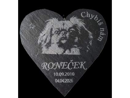 břidlicové srdce Roneček