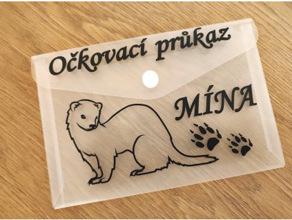 bílá fretka