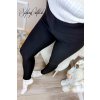 Kvalitné zateplené legíny BLESSED ❤ Deep Black