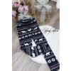 Detské hrejivé legíny POLAR STAR ❤ Dark Blue