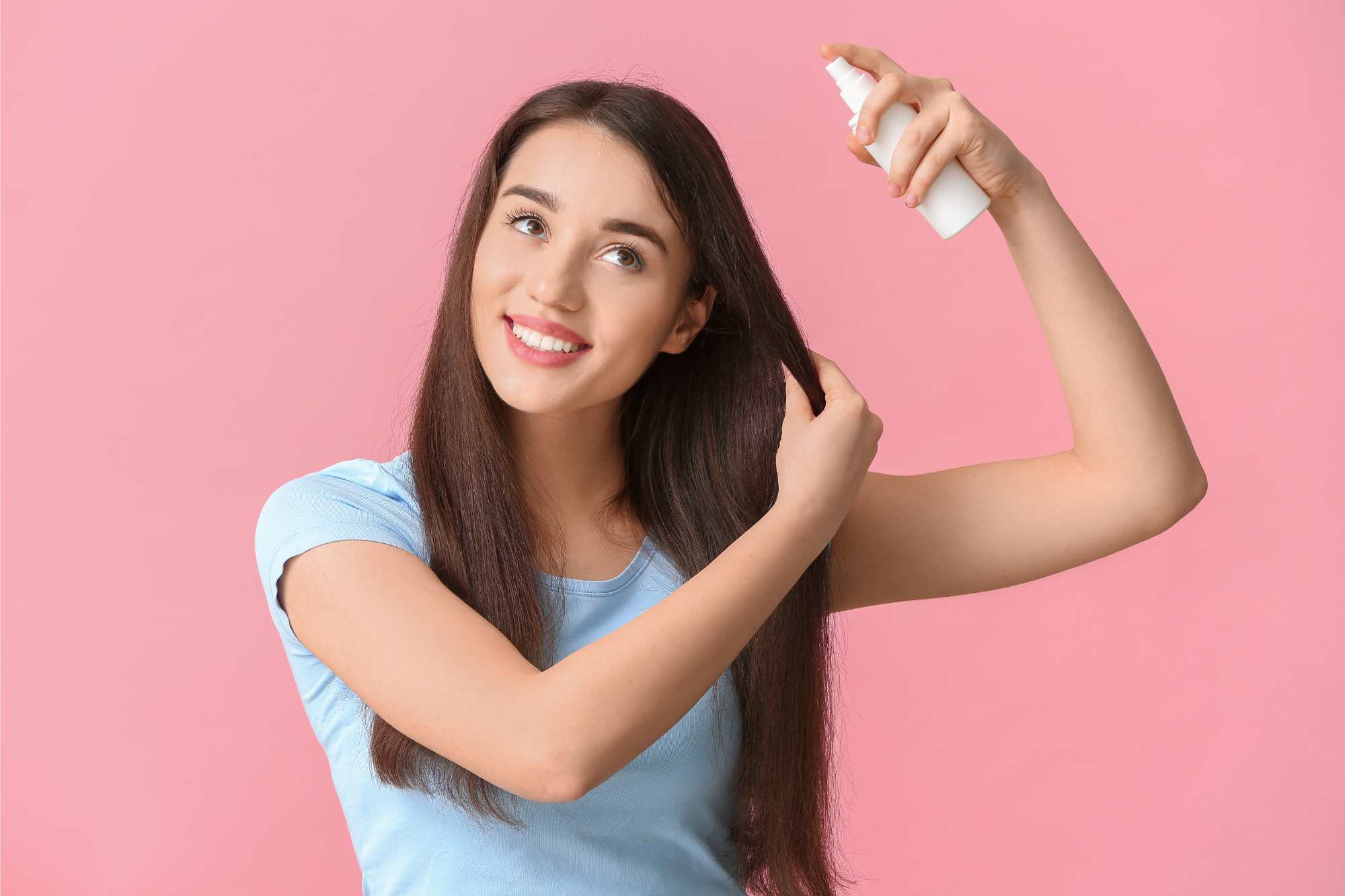 Spray na zosvetlenie vlasov