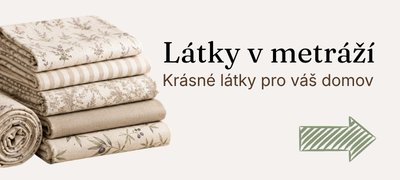Látky v metráži - Pečlivě vybrané látky pro šití i dekoraci
