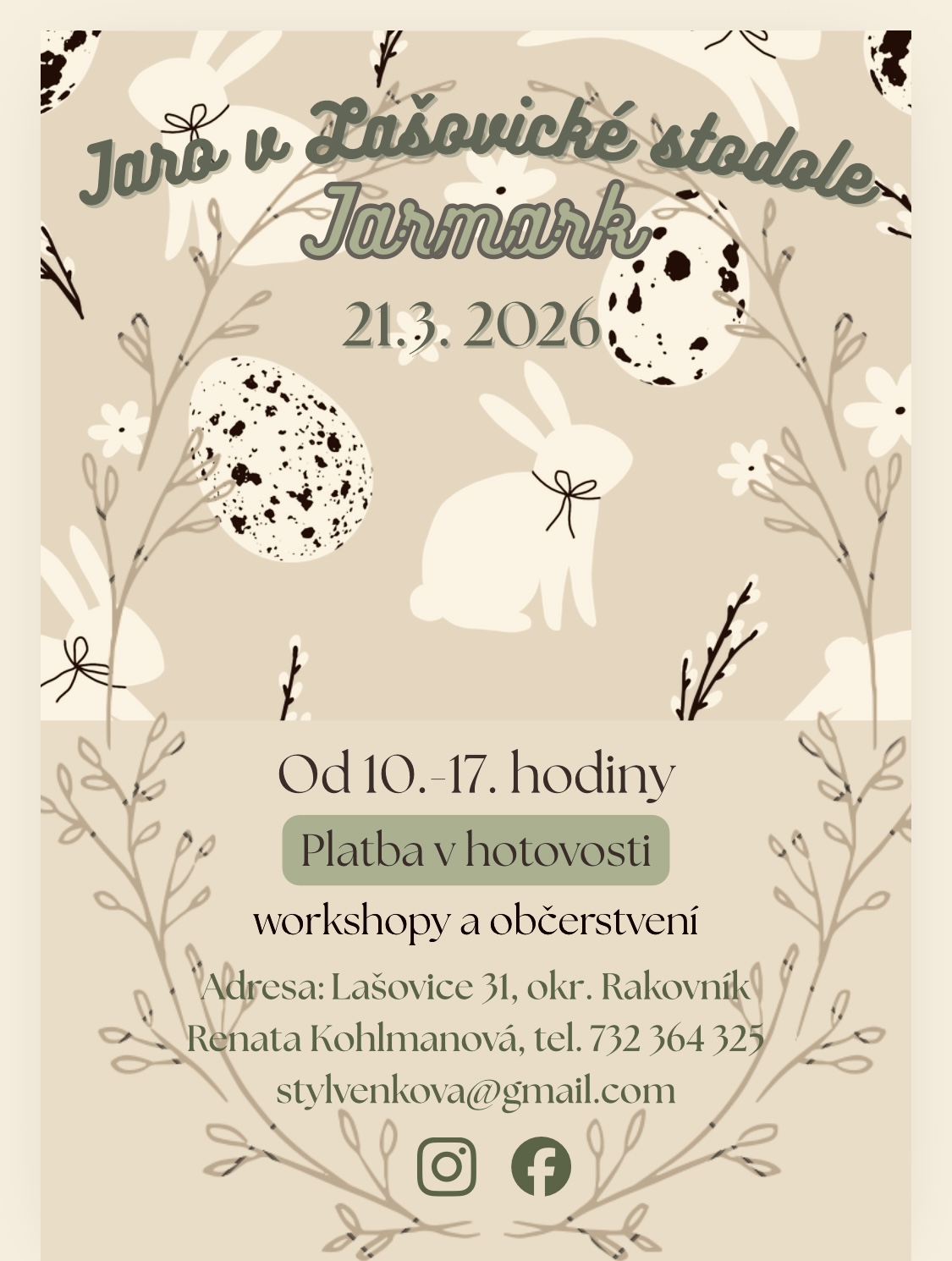 Jaro v Lašovické stodole-jarmark