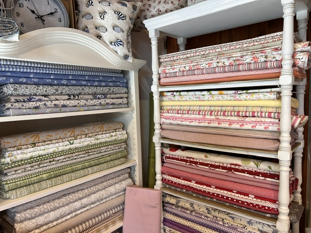 Showroom Styl venkova — látky a textil