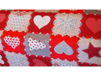 Vánoční patchwork