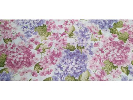 Hortenzie růžová, fialová