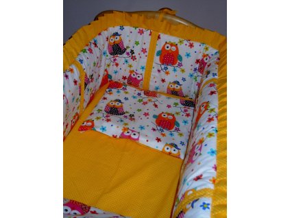 Set do kolébky - Veselé sovičky