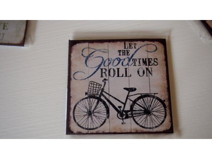 Cedulka s magnetem kolo