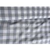 Bavlněné plátno - Káro (šedo-bílé) 140 cm