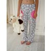 Pyžamové kalhoty kočičí