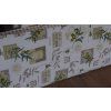 Futon Provence olivy + pruh