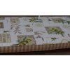 Futon Provence olivy + pruh