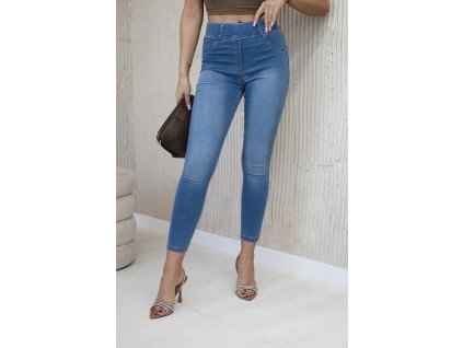 Džínsy s lukom (Rozmer s, Farba Džínsy)