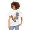 unisex heavy cotton tee half smiling half mischief graphic tee