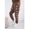 Bavlnené nohavice Amour mocca (Rozmer universal, Farba Mokka)