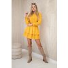 Boho šaty horčica (Rozmer universal, Farba Horčica)