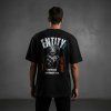 Tričko „ENTITY"  Oversize unisex tričko s dark streetwear potlačou