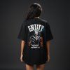 Tričko „ENTITY"  Oversize unisex tričko s dark streetwear potlačou