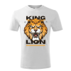 Detské tričko - King Lion  Štýlové s výraznou grafikou leva.