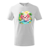 Detské tričko - Letný axolotl  Veselý letný motív