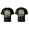 😊 Smile Over The Pain – Oversize Unisex Tričko  Kombinácia street artu, kontrastných farieb a voľného strihu