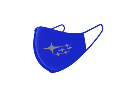 mask design blue