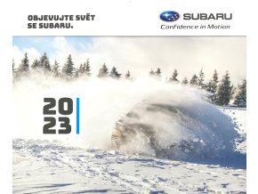 Subaru kalendář 2023