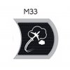 odznak m33