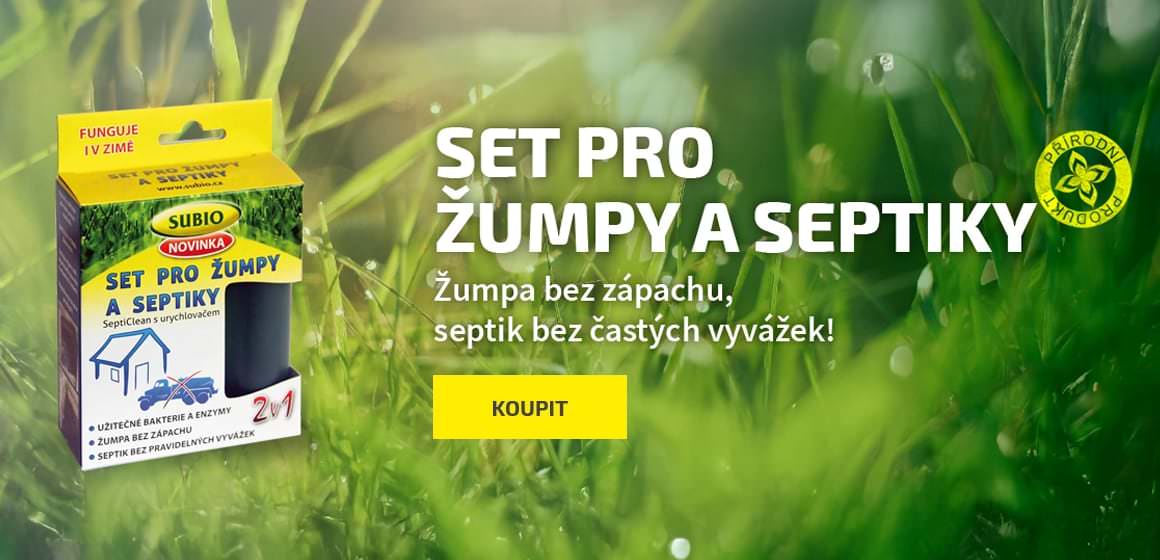 Žumpy a septiky
