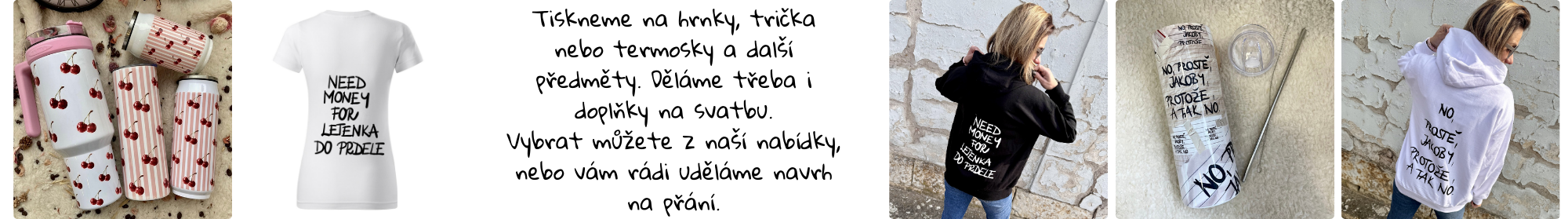 Nabídka sublimug potisk předmětů