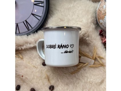 Mini plecháček s popisem dobré ráno čuráci
