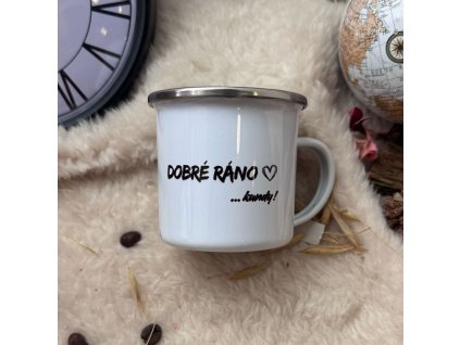 Mini plecháček s názvem dobré ráno kundy