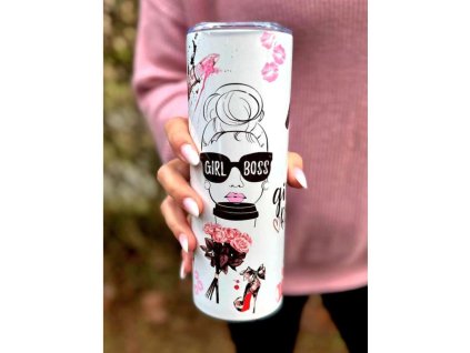 Termo kelímek s motivem girl boss